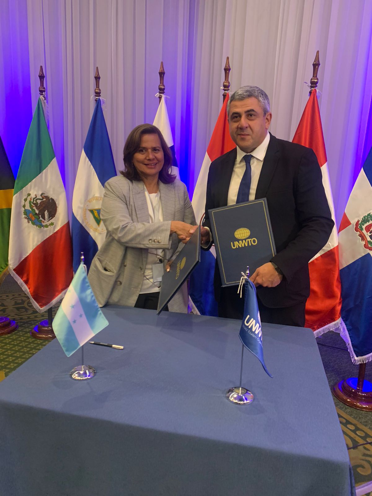 El Instituto Hondureño de Turismo y la Organización Mundial de Turismo firman Memorando de Entendimiento para fortalecer el turismo
